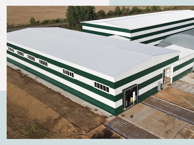 Строительство овощехранилищ в Алексеевке