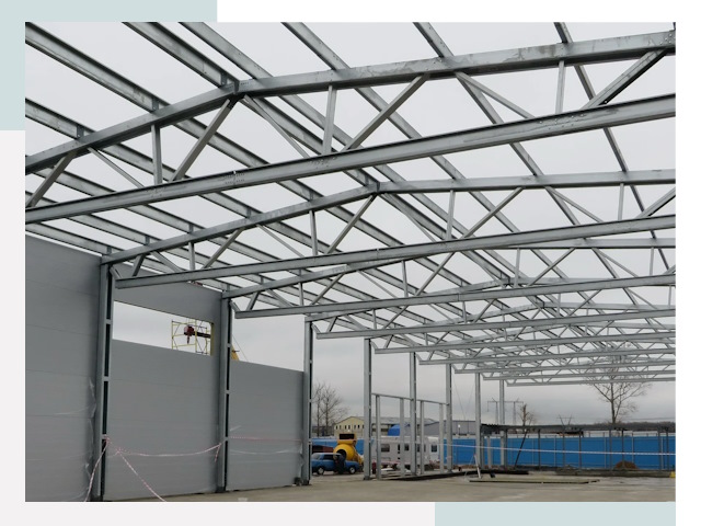 Строительство складов в Алексеевка от 607 руб. за м²