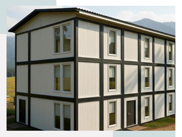 Модульные общежития в Алексеевке