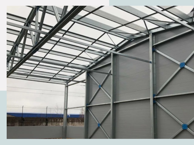 Каркасные ангары от СтальСтрой-Лкв по цене от 607 руб.