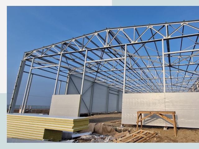 Утепленные ангары в Алексеевка от 607 руб. за м²