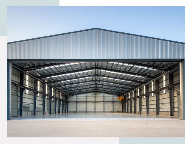 Большие ангары в Алексеевке