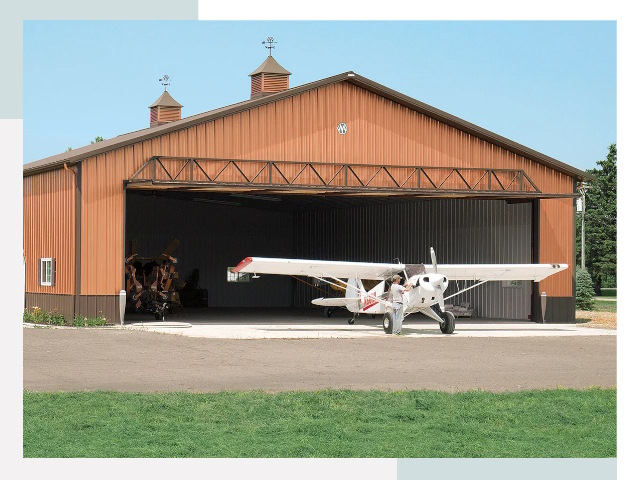 Ангары для самолетов в Алексеевке