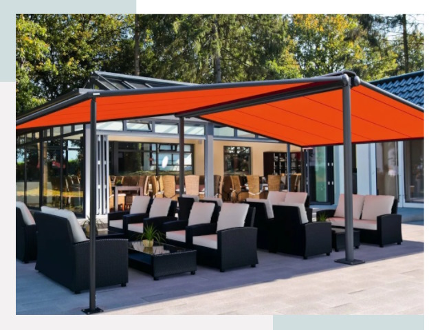 Навесы для кафе и ресторанов в Алексеевке