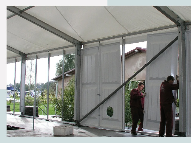 Быстро сборные шатры в Алексеевка от 607 руб. за м²