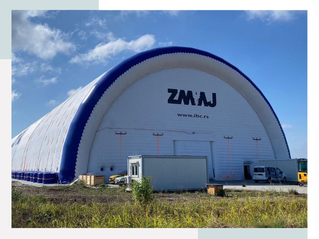 Брендирование ангаров в Алексеевке