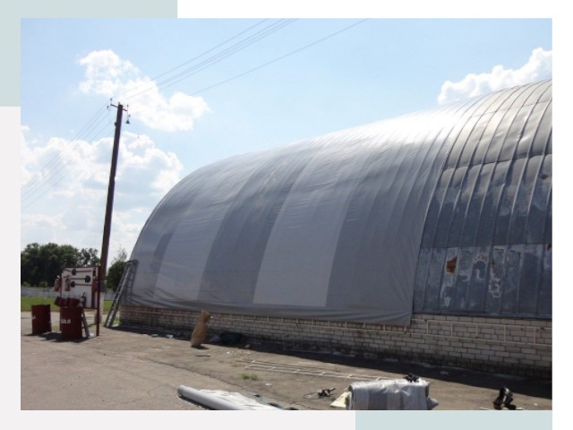 Ремонт ангаров в Алексеевке