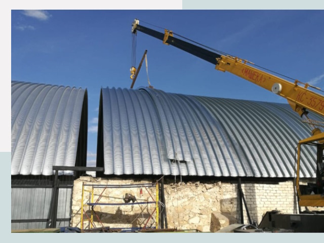 Реконструкция ангаров в Алексеевке от 607 руб.