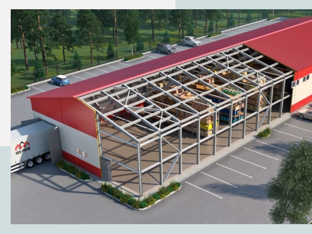 Проектирование ангаров в Алексеевке от 607 руб.