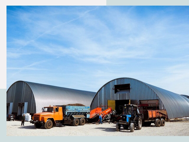 Ангары для спецтехники в Алексеевке